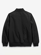 Image number 3 showing, Zip-Front Bomber Jacket for Boys