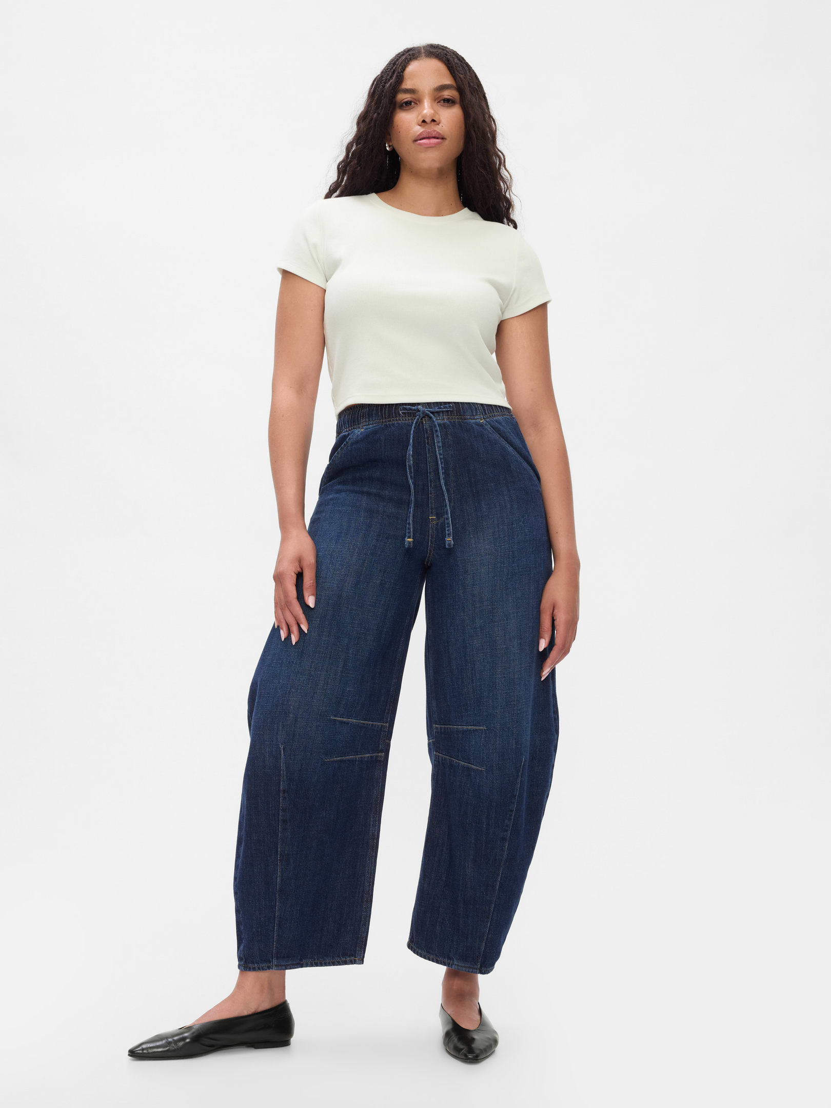 Image number 5 showing, Mid Rise Easy Horseshoe Jeans