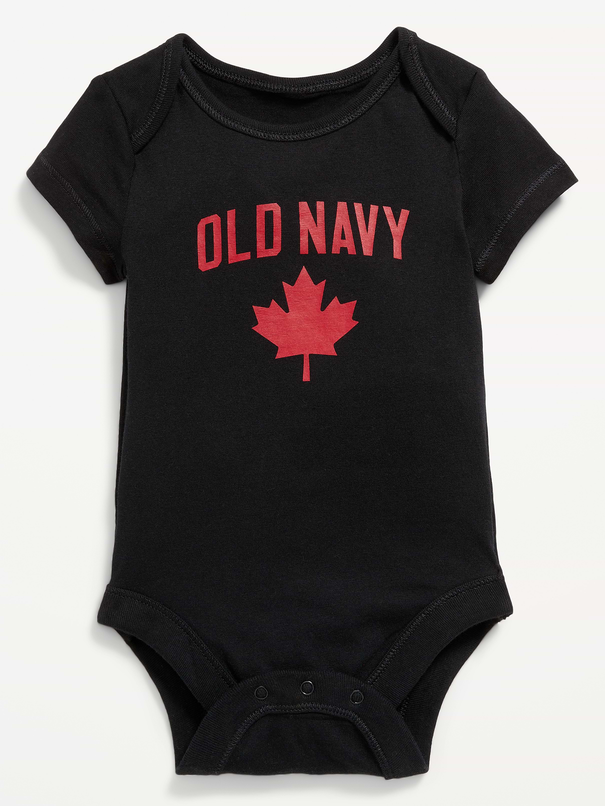 Image number 1 showing, Unisex Short-Sleeve Canada Logo-Graphic Bodysuit for Baby