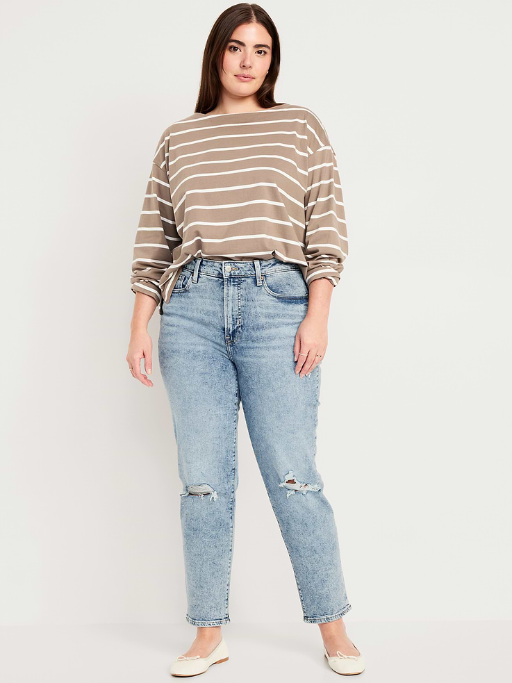 Image number 5 showing, High-Waisted OG Straight Ankle Jeans