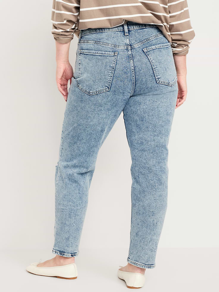 Image number 6 showing, High-Waisted OG Straight Ankle Jeans
