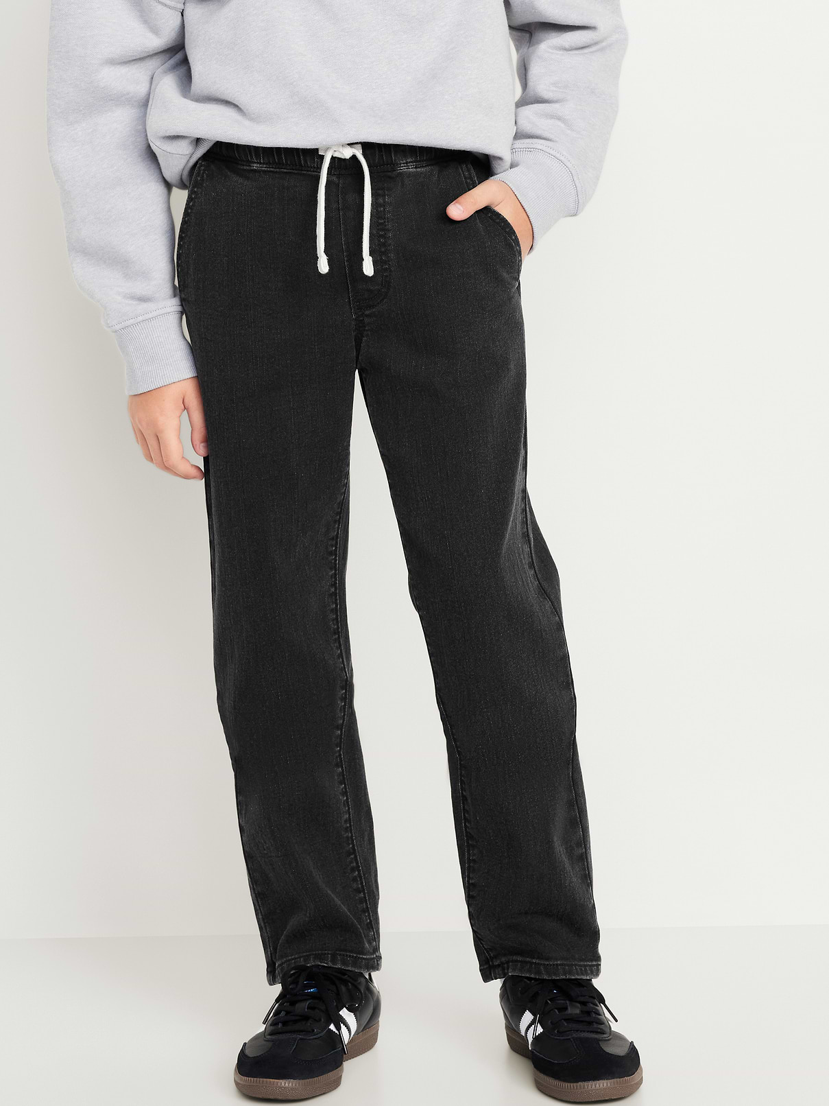 Image number 1 showing, Wow Pull-On Straight Leg Jeans for Boys