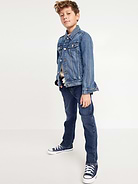 Image number 3 showing, Wow Pull-On Straight Leg Jeans for Boys