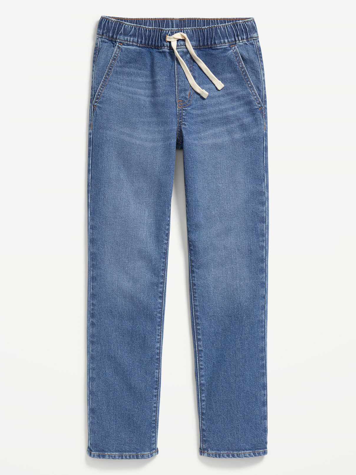 Image number 4 showing, Wow Pull-On Straight Leg Jeans for Boys