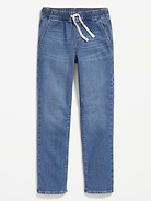 Image number 4 showing, Wow Pull-On Straight Leg Jeans for Boys