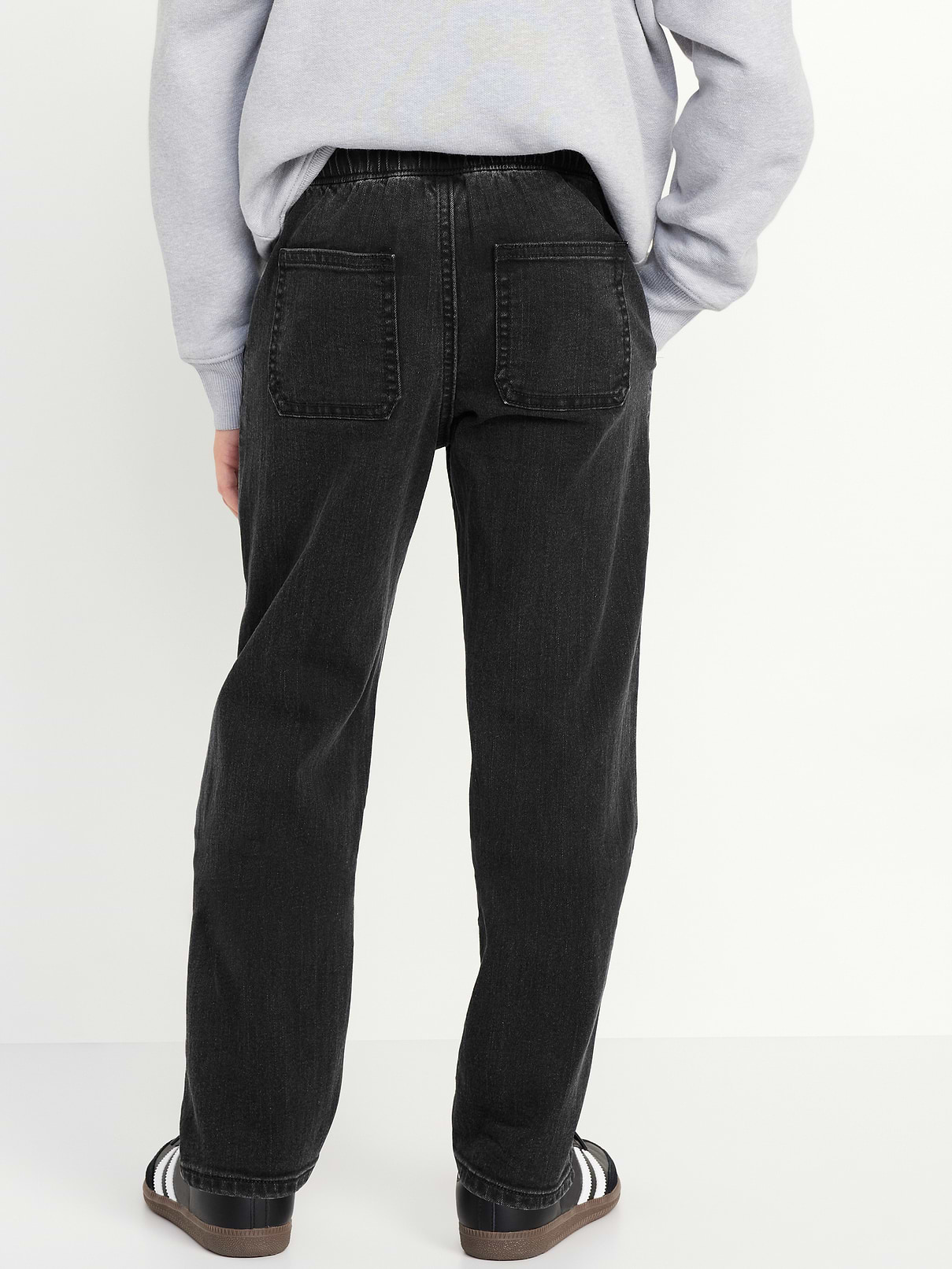 Image number 2 showing, Wow Pull-On Straight Leg Jeans for Boys