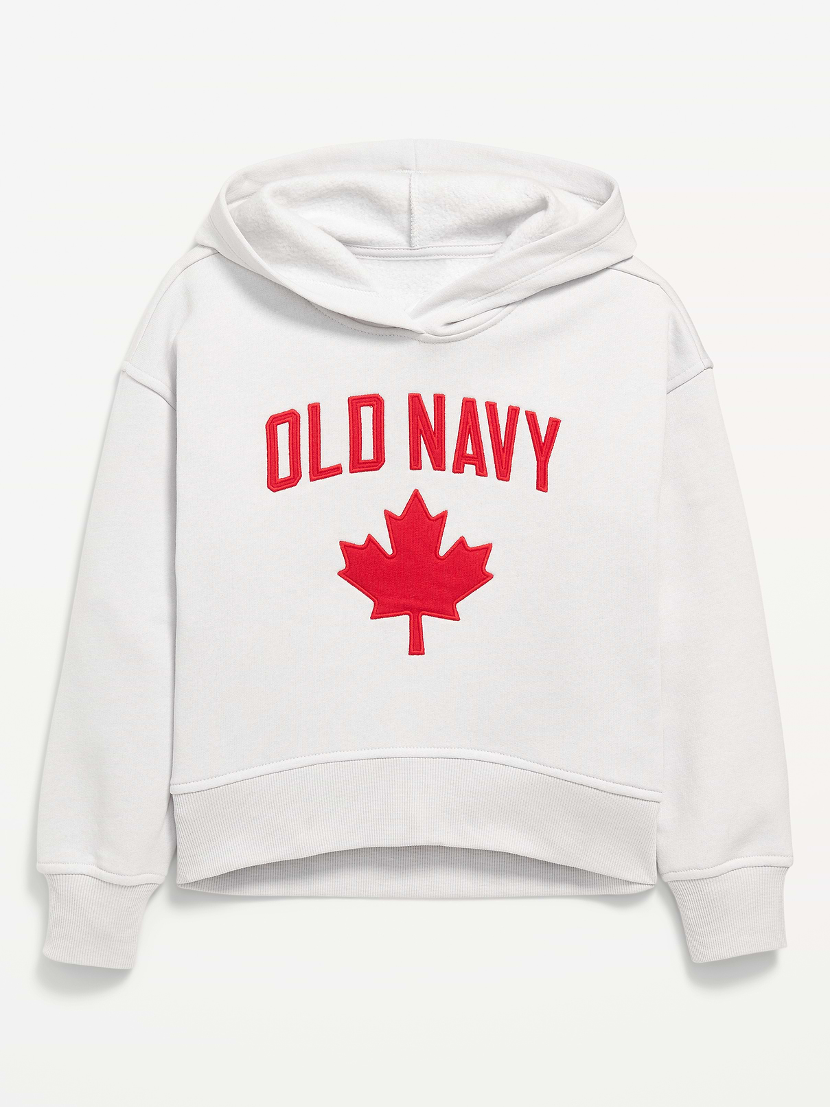 Image number 1 showing, Vintage Oversized Canada Logo-Graphic Hoodie for Girls