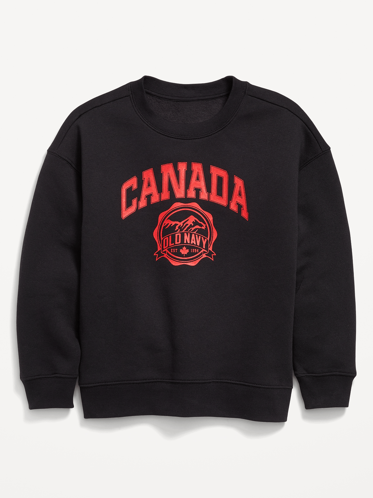 Image number 1 showing, Oversized Canada Logo-Graphic Sweatshirt for Boys