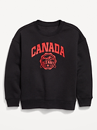 Image number 1 showing, Oversized Canada Logo-Graphic Sweatshirt for Boys