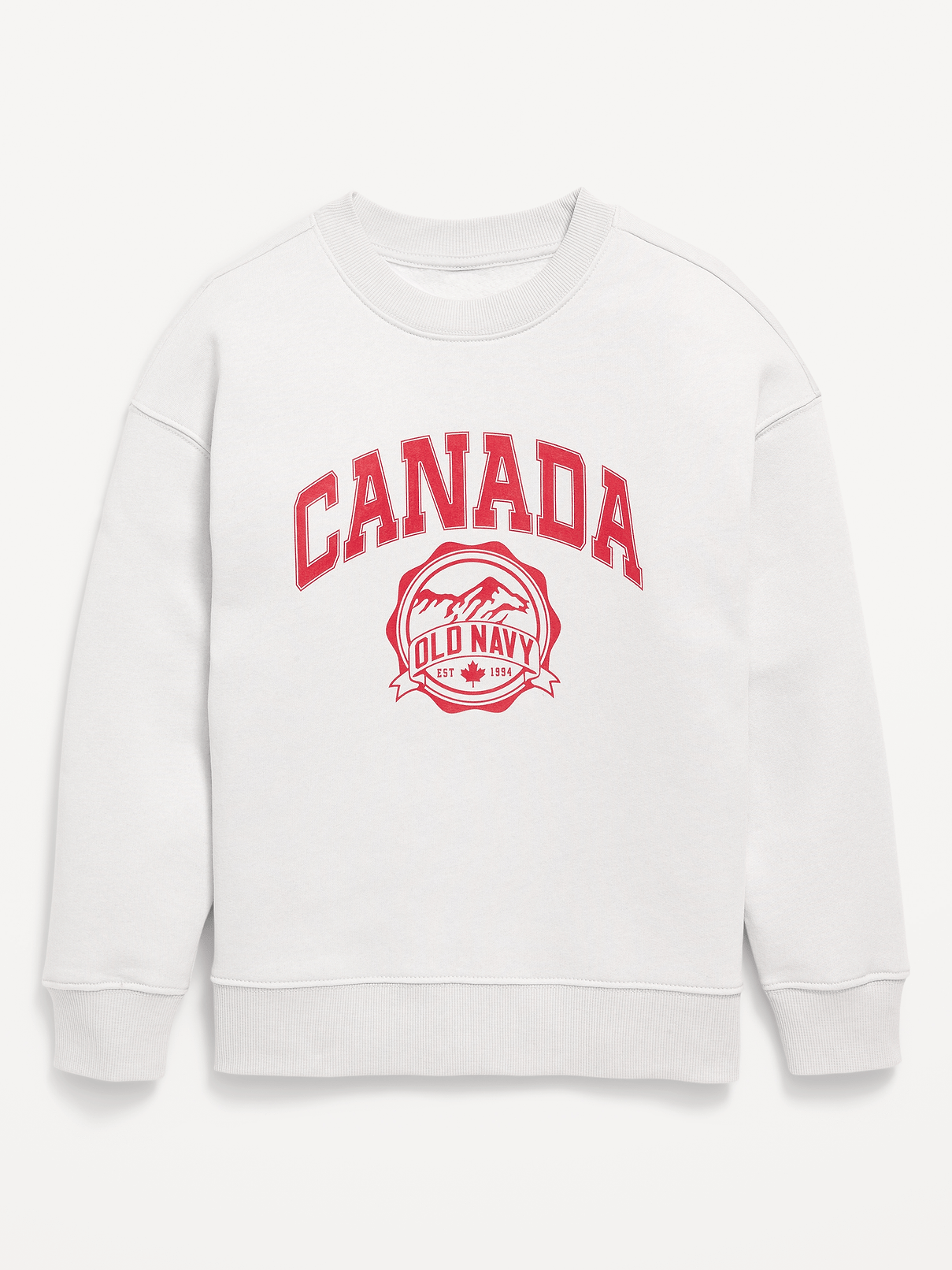 Image number 1 showing, Oversized Canada Logo-Graphic Sweatshirt for Boys