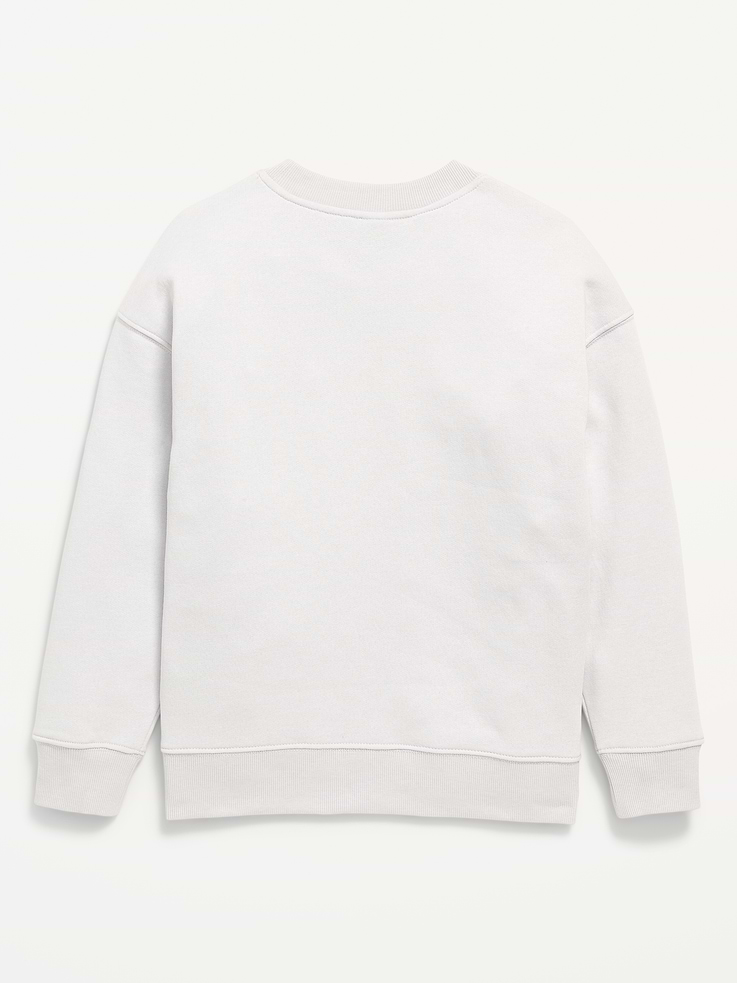 Image 2 of 2, Oversized Canada Logo-Graphic Sweatshirt for Boys