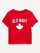Image number 1 showing, Unisex Short-Sleeve Canada Logo-Graphic T-Shirt for Toddler