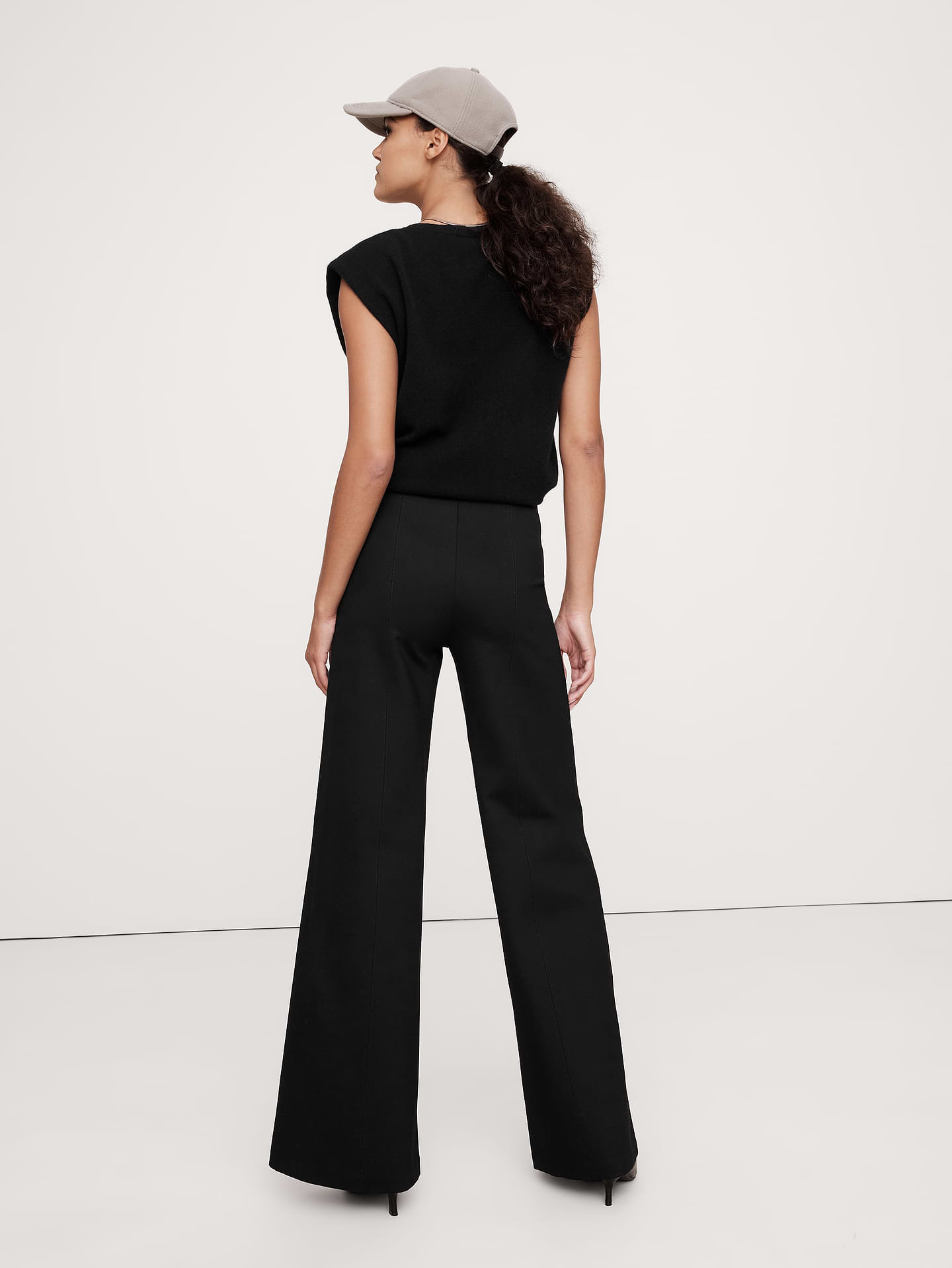 Image number 2 showing, Wide-Leg Everywhere Ponte Pant