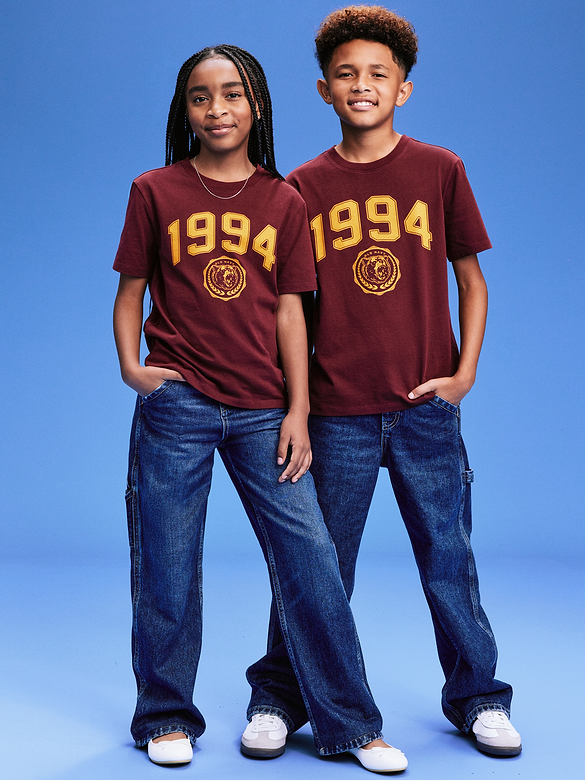 '94 Gender-Neutral Logo-Graphic T-Shirt for Kids
