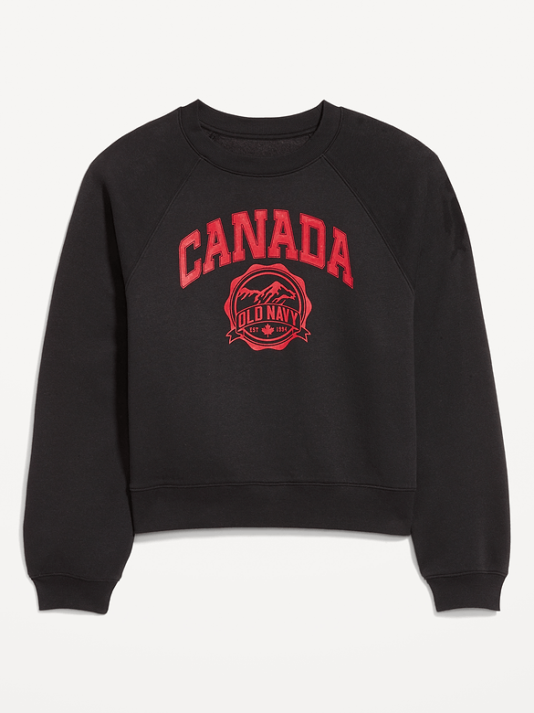 Vintage Canada Logo-Graphic Sweatshirt
