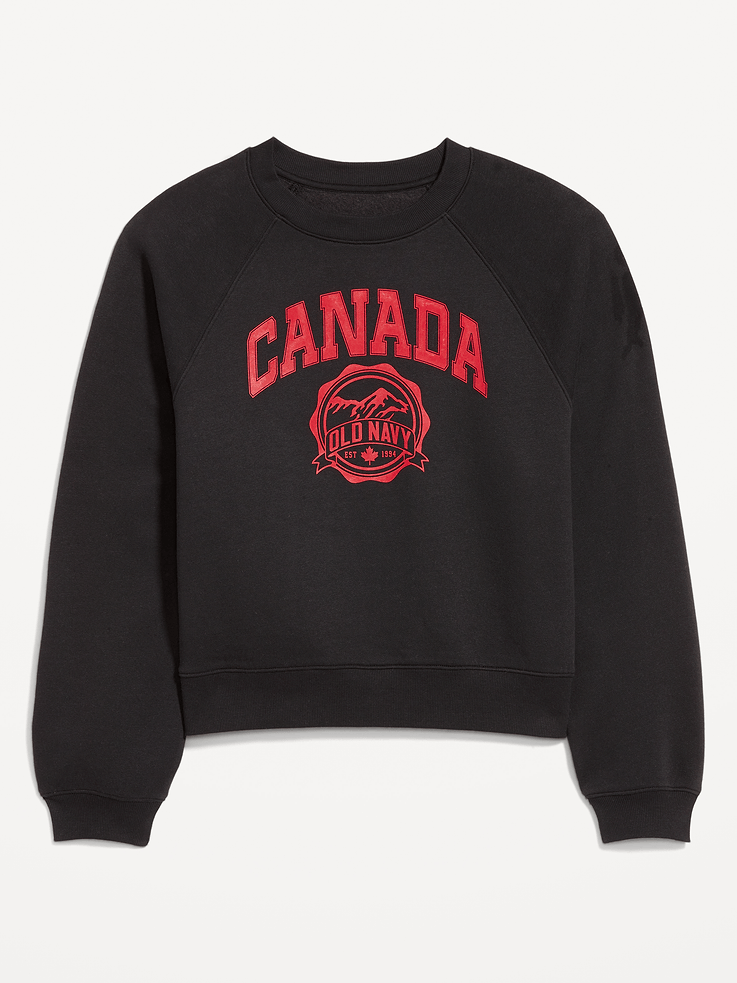 Image 4 of 4, Vintage Canada Logo-Graphic Sweatshirt
