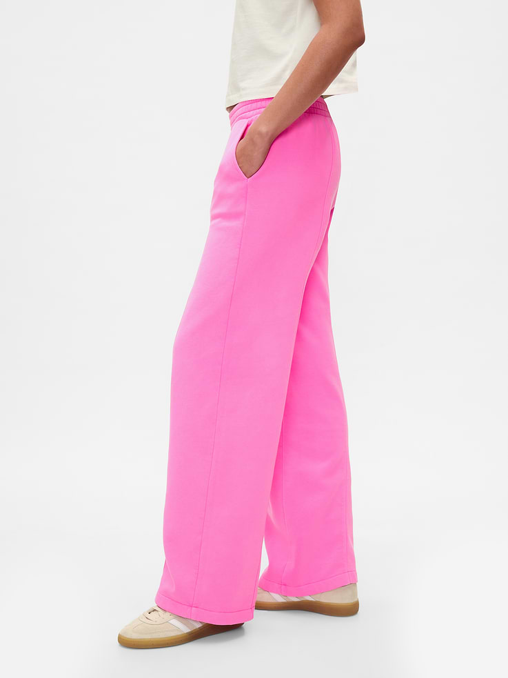 Image number 3 showing, VintageSoft Seamed Straight Sweatpants