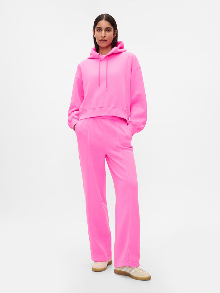Image number 1 showing, VintageSoft Seamed Straight Sweatpants