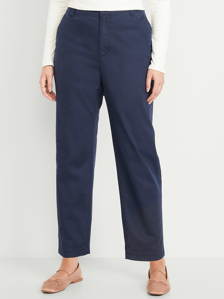 Image 6 de 9, Pantalon chino authentique à taille haute