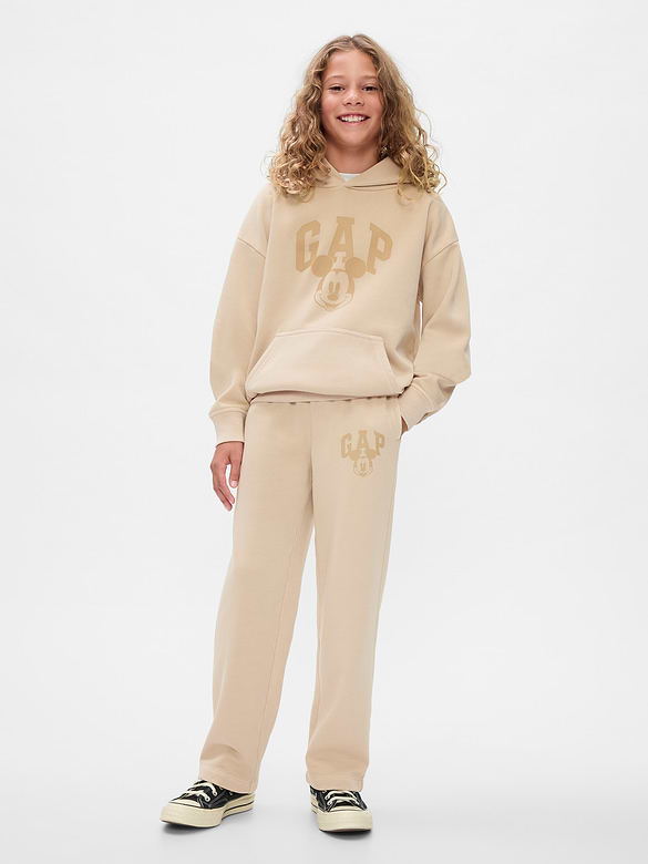 Gap × Disney Kids VintageSoft Mickey Mouse Logo Sweatpants