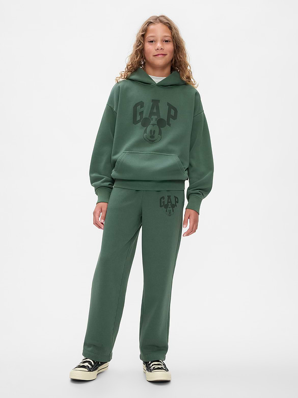 Gap × Disney Kids VintageSoft Mickey Mouse Logo Sweatpants