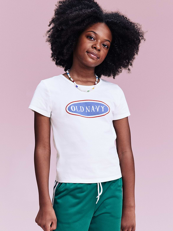 '94 Short-Sleeve Logo-Graphic T-Shirt for Girls