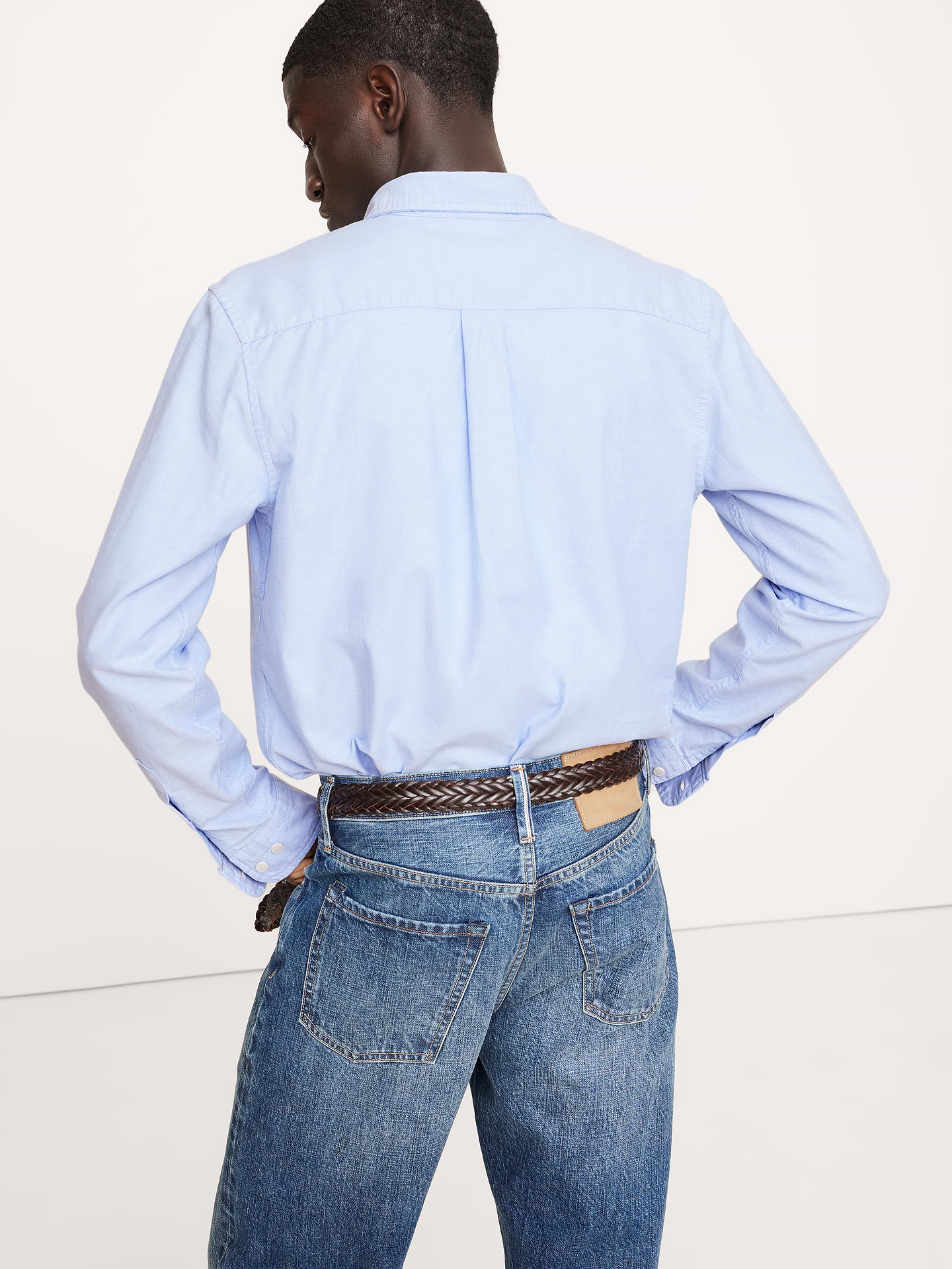 L'image numéro 5 présente Chemise Oxford, coupe standard
