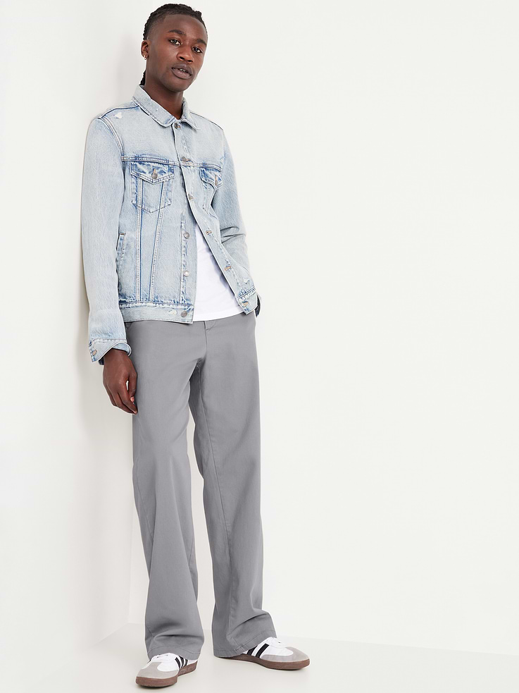 Image 3 of 4, Baggy Built-In Flex Rotation Chino Pants