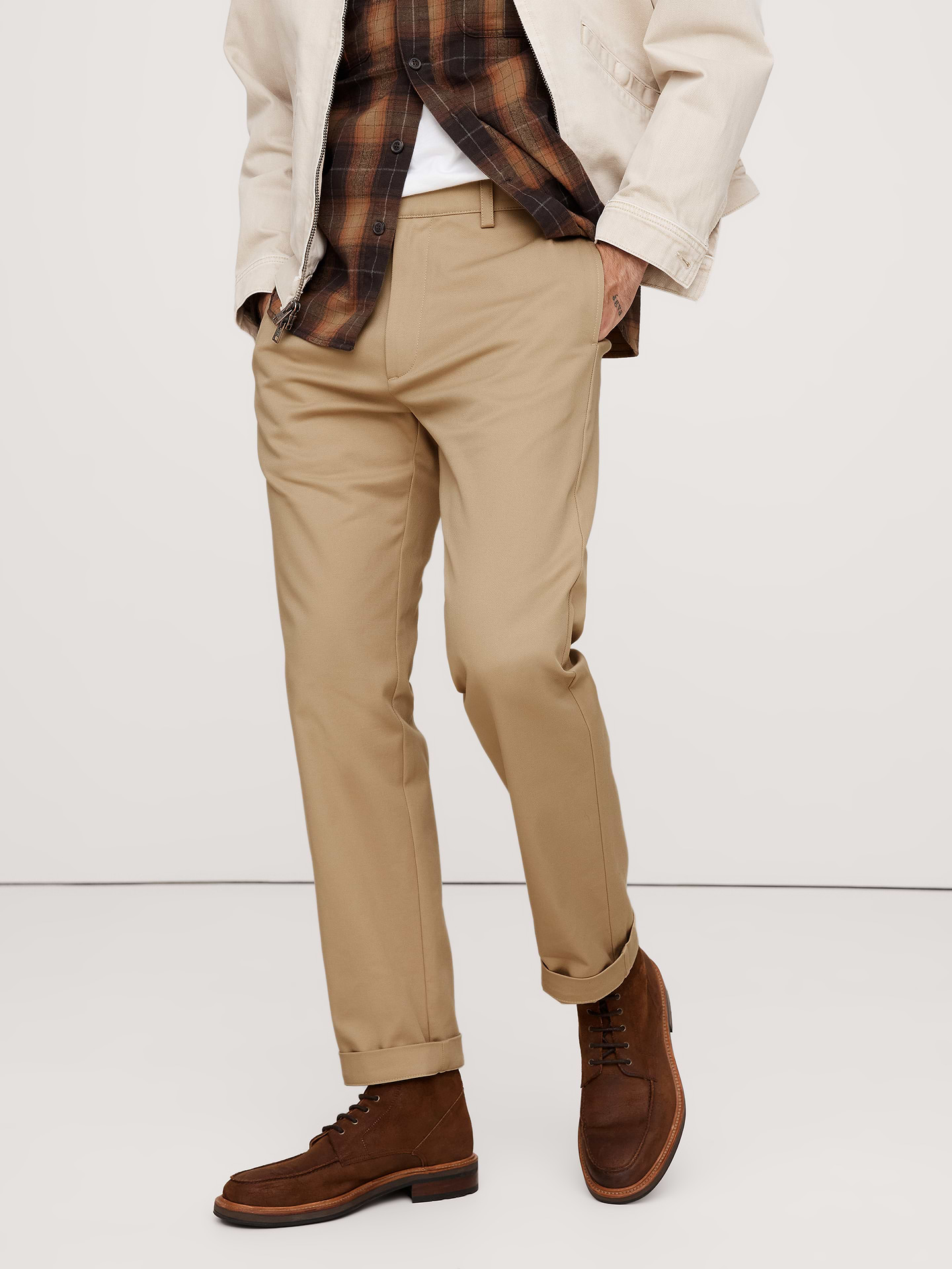 Image number 3 showing, Straight Italian-Stretch Chino