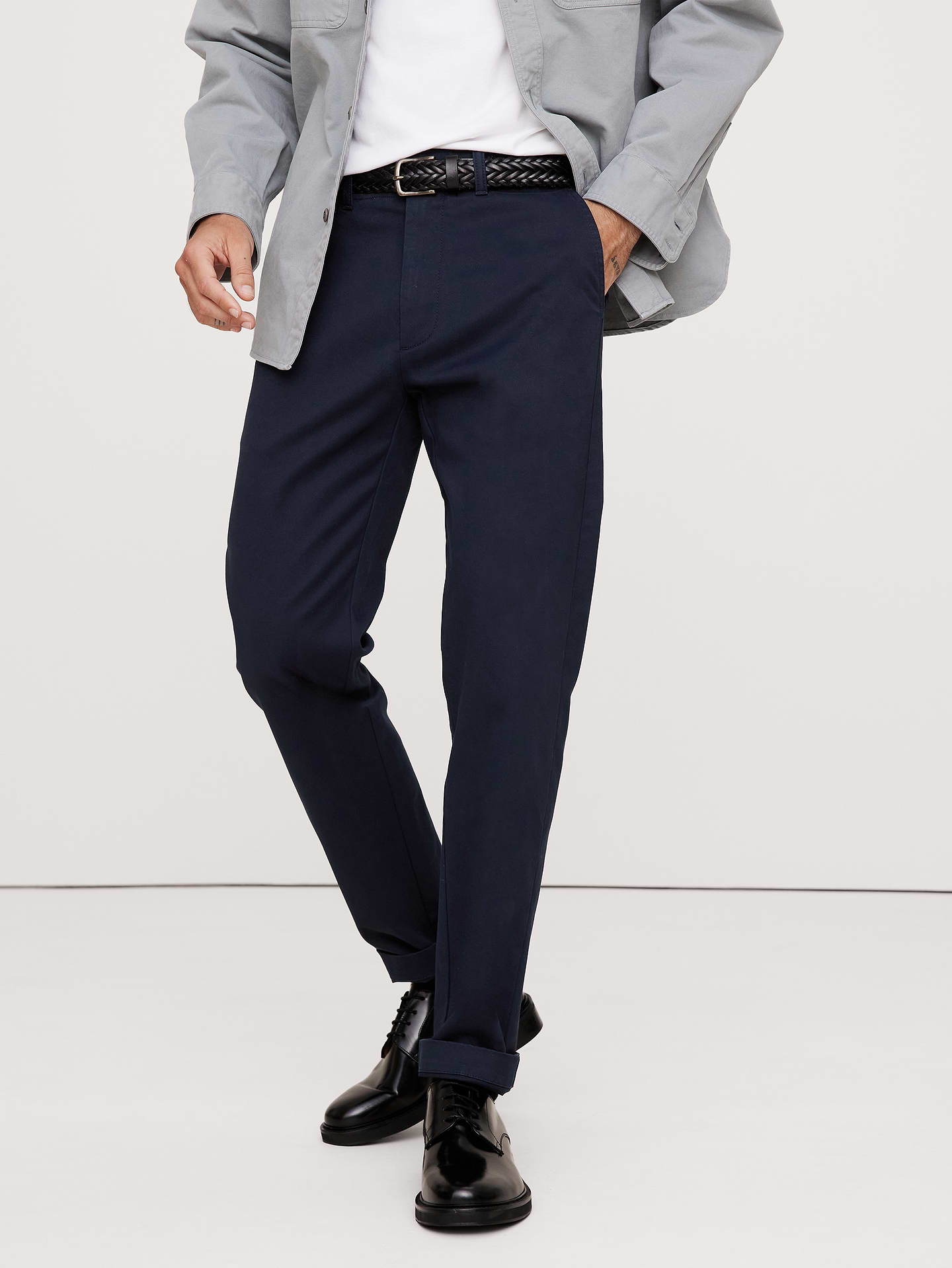 Image number 3 showing, Athletic Slim Stretch Chino