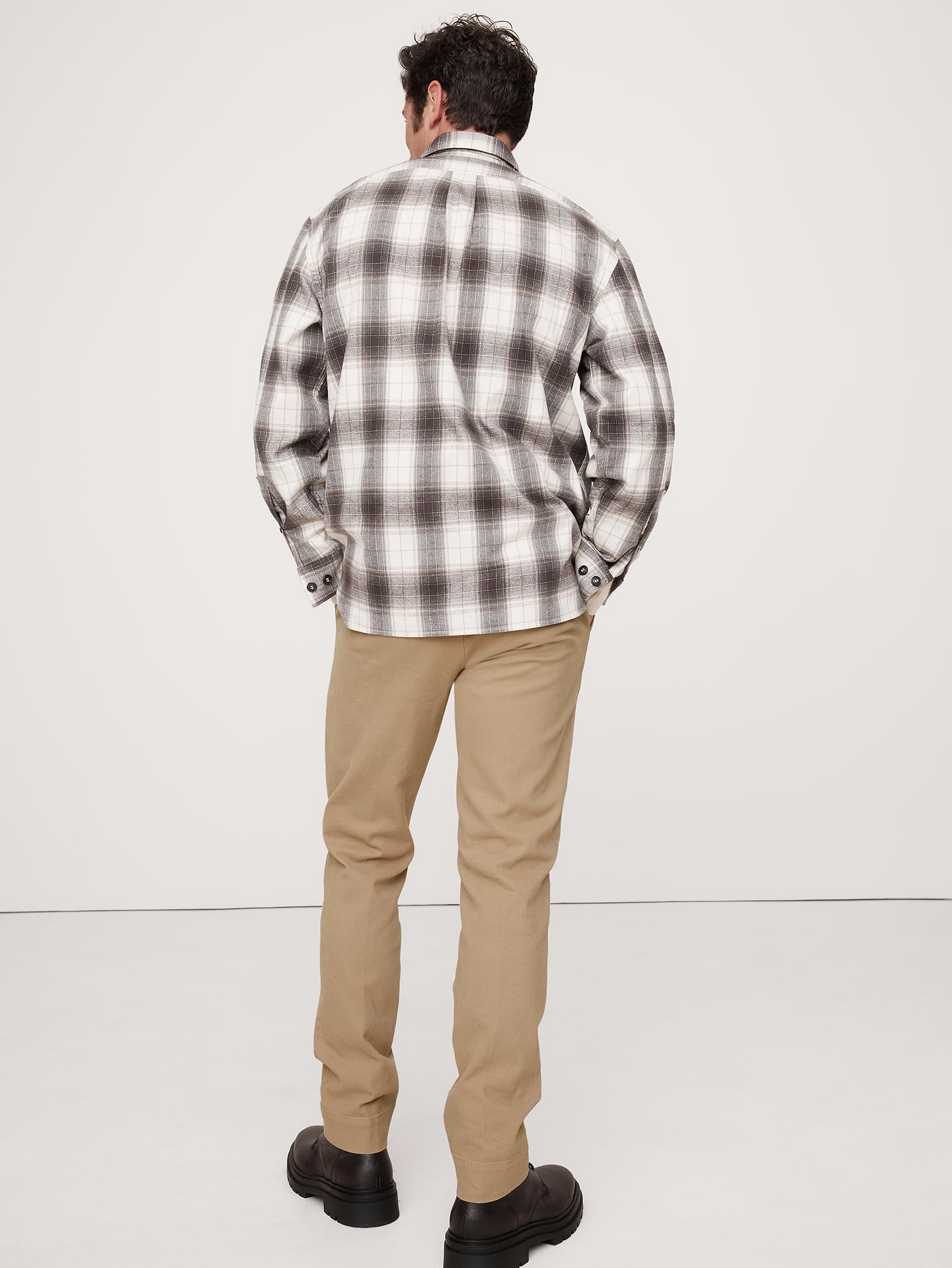 Image number 3 showing, Slim Brushed Stretch Chino