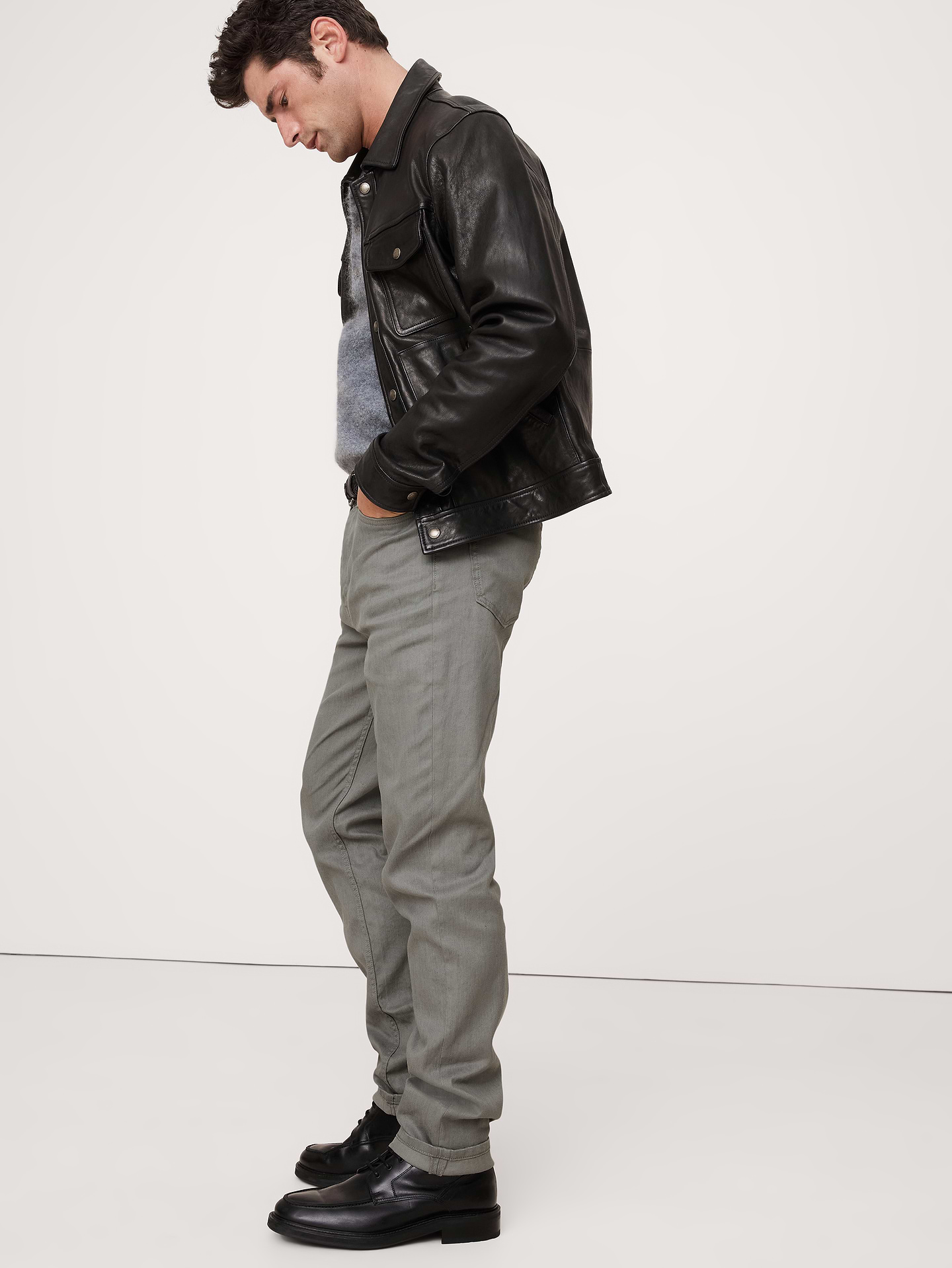 Image number 4 showing, Slim Linen-Cotton Traveler Pant