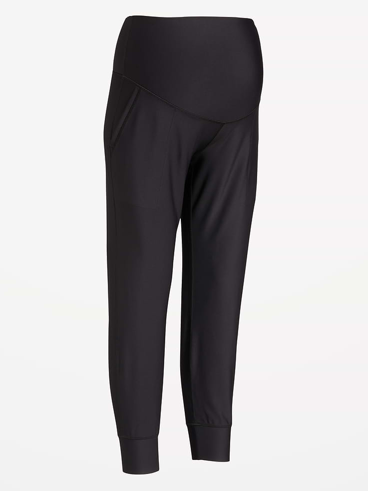 L'image numéro 4 présente Pantalon de jogging PowerSoft à panneau complet de Maternité