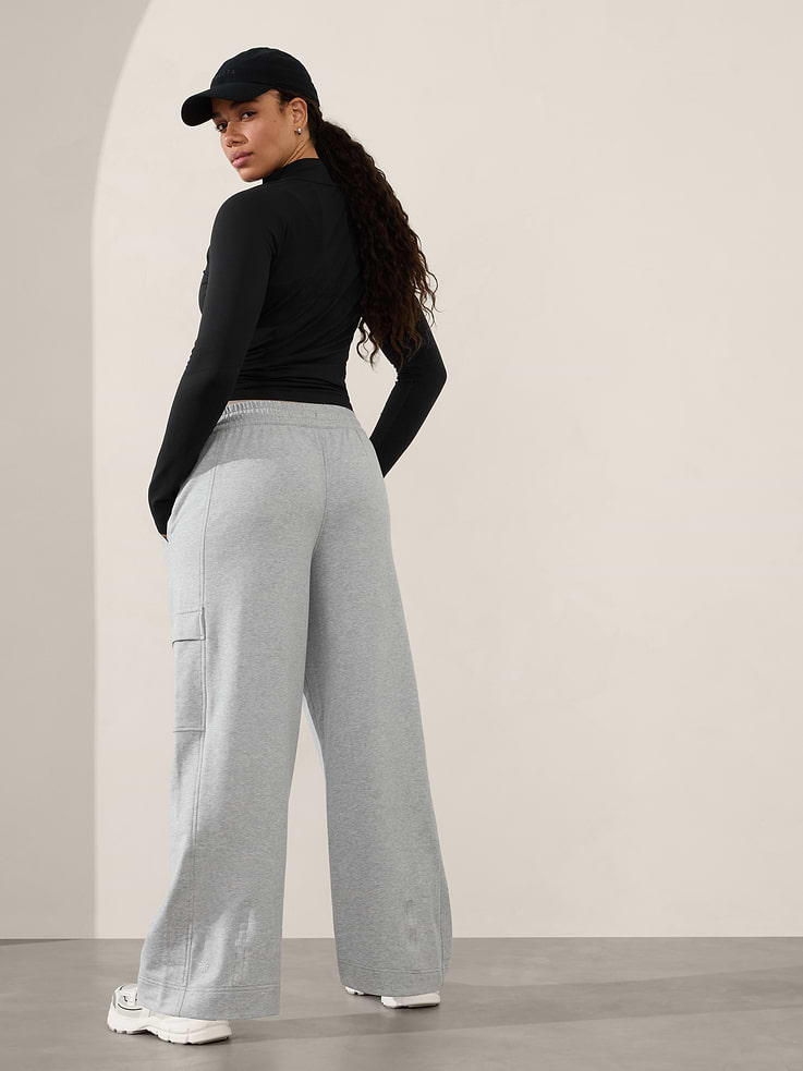 Image number 8 showing, Retroterry High Rise Wide Leg Cargo Pant