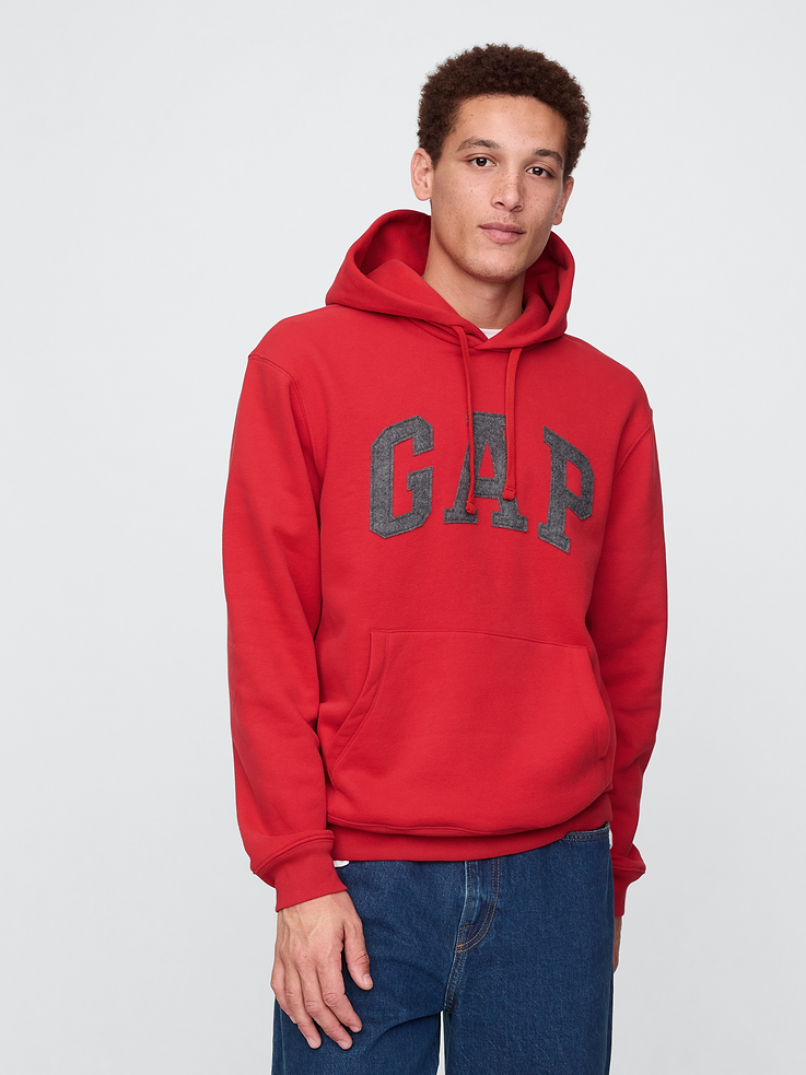 Image number 1 showing, Adult VintageSoft Arch Logo Hoodie