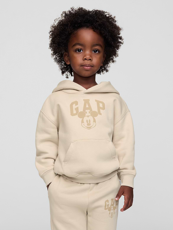Gap × Disney Baby Vintage Soft Mickey Mouse Logo Hoodie