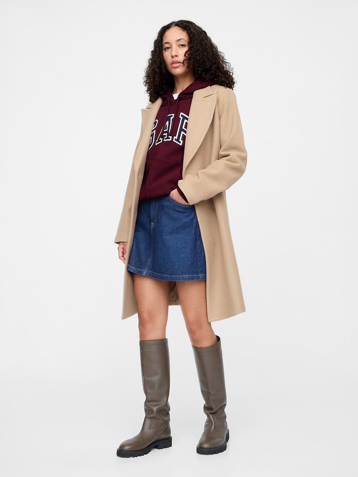 Image number 3 showing, Relaxed Gap Logo Zip Hoodie