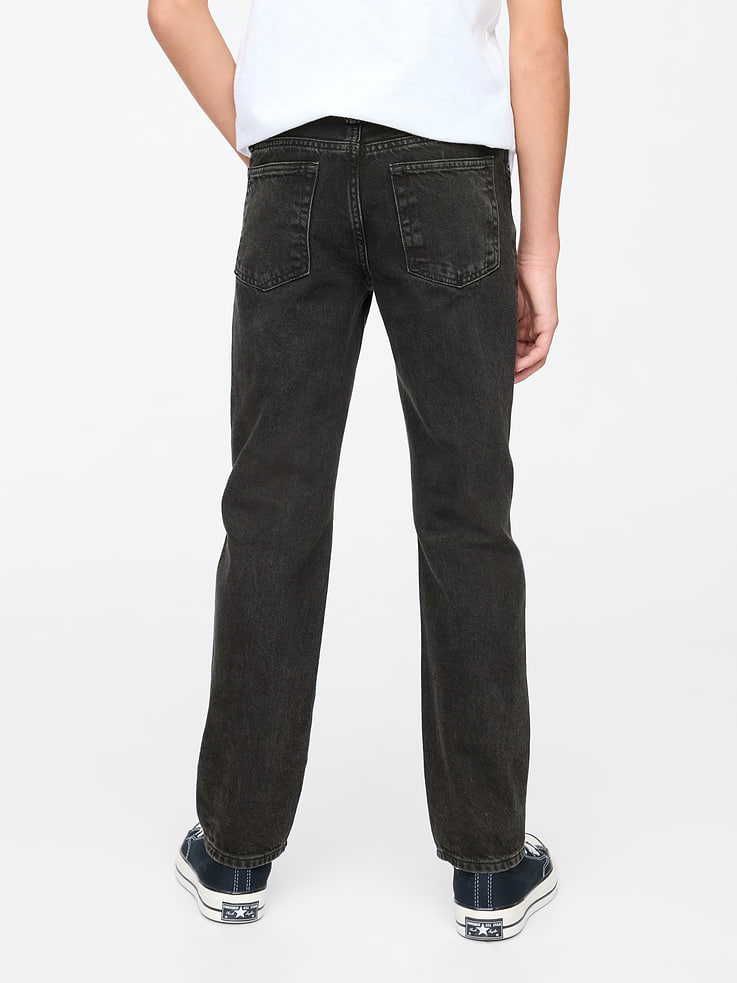 Image number 3 showing, Kids Relaxed Straight Jeans