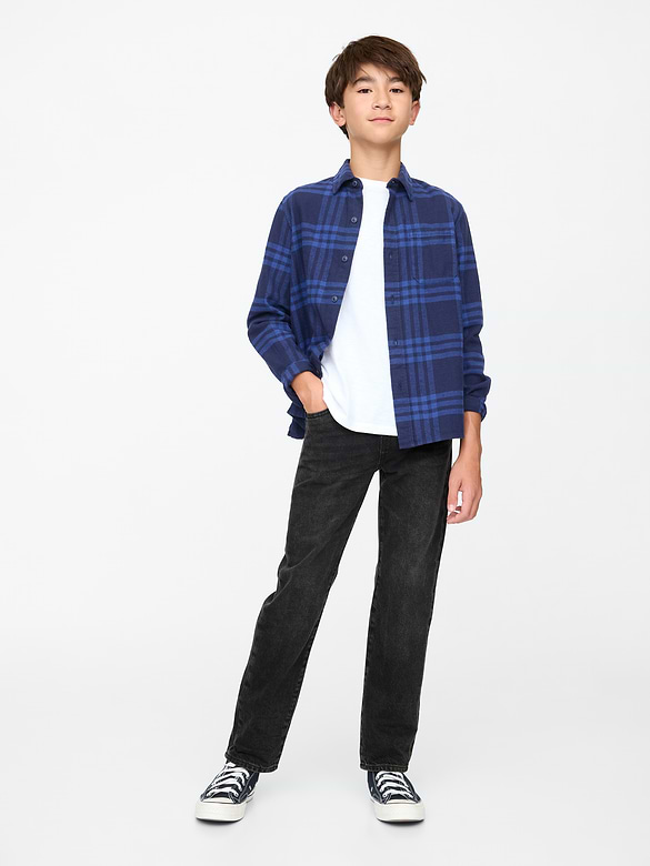 Kids Relaxed Straight Jeans