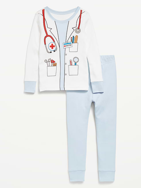 Unisex Unisex Doctor Costume Pajama Set for Toddler & Baby on clearance at Old Navy — 50% off