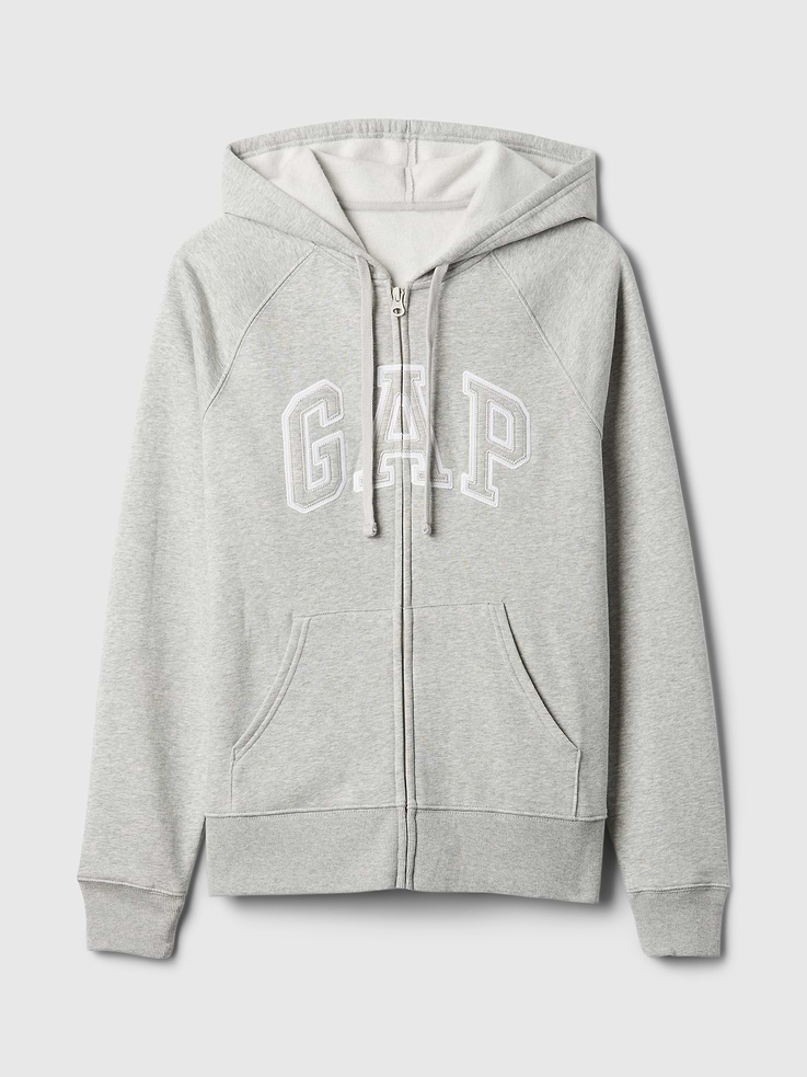 Image 5 of 5, Gap Logo Zip Hoodie