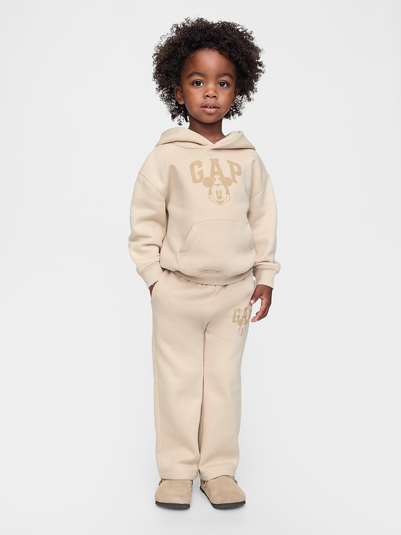 Gap × Disney Baby Vintage Soft Mickey Mouse Logo Sweatpants