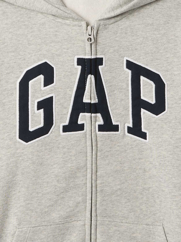 Kids VintageSoft Logo Zip Hoodie