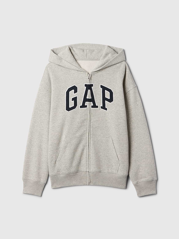 Kids VintageSoft Logo Zip Hoodie