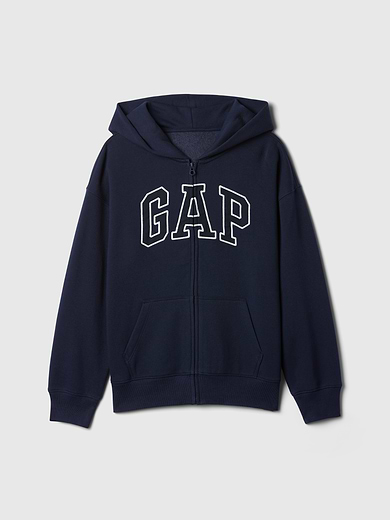 Image number 5 showing, Kids VintageSoft Logo Zip Hoodie