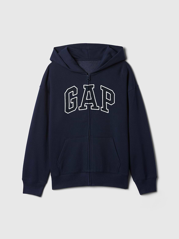Kids VintageSoft Logo Zip Hoodie