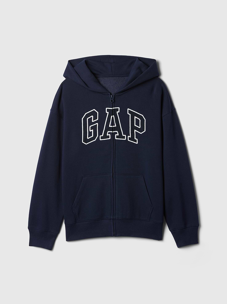 Image number 5 showing, Kids VintageSoft Logo Zip Hoodie