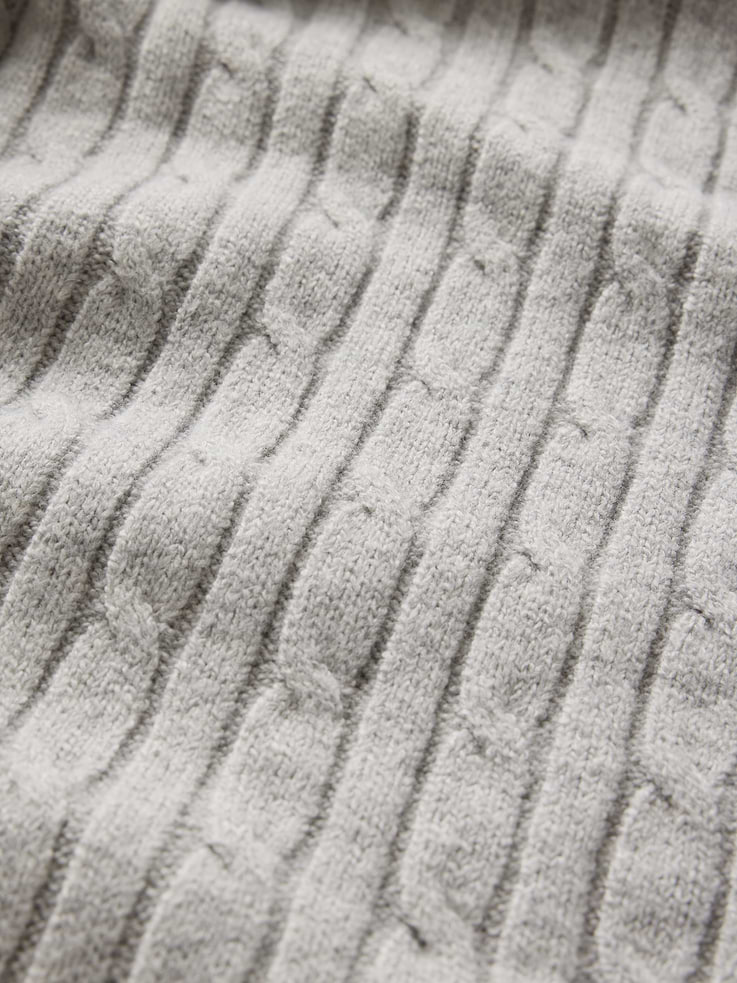 Image 6 of 6, CashSoft Cable-Knit Sweater Pants