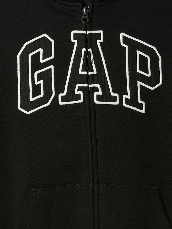 Kids VintageSoft Logo Zip Hoodie