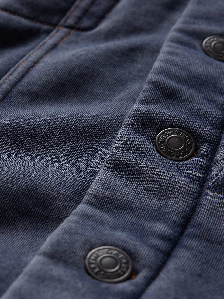 Image number 4 showing, Kids Hooded Icon Sweatshirt Denim Jacket
